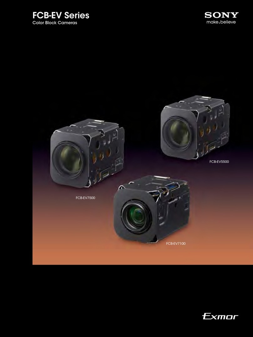 Sony FCB-EV7100 User manual