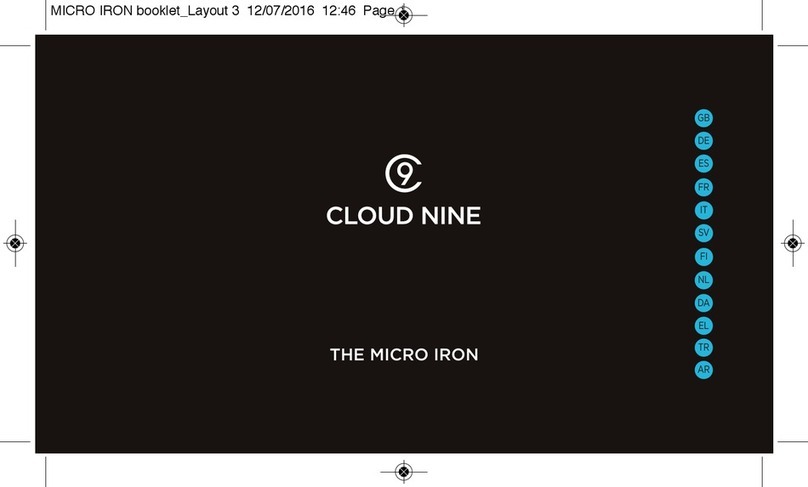 Cloud Nine THE MICRO IRON manual