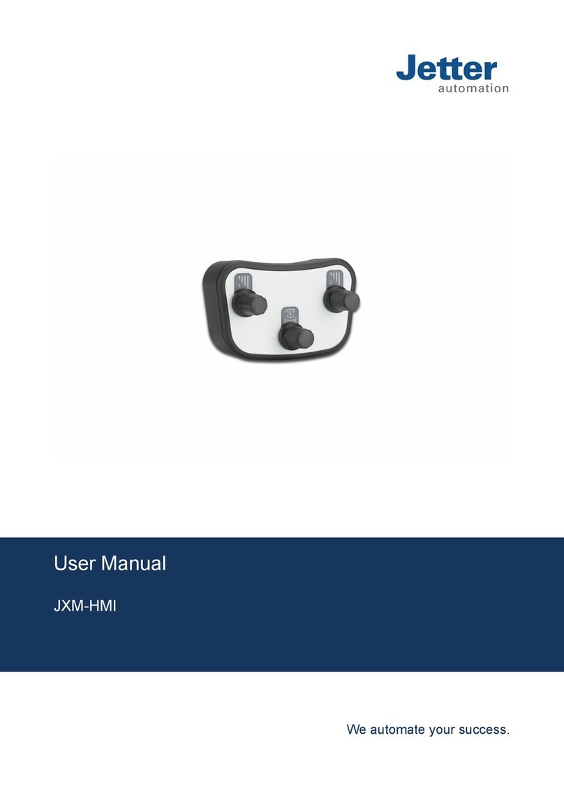 Jetter JXM-HMI user manual