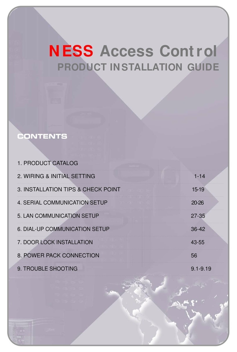 Ness IDTeck FGR006 User manual