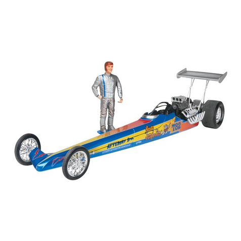 REVELL JUNGLE JIM RAIL DRAGSTER manual