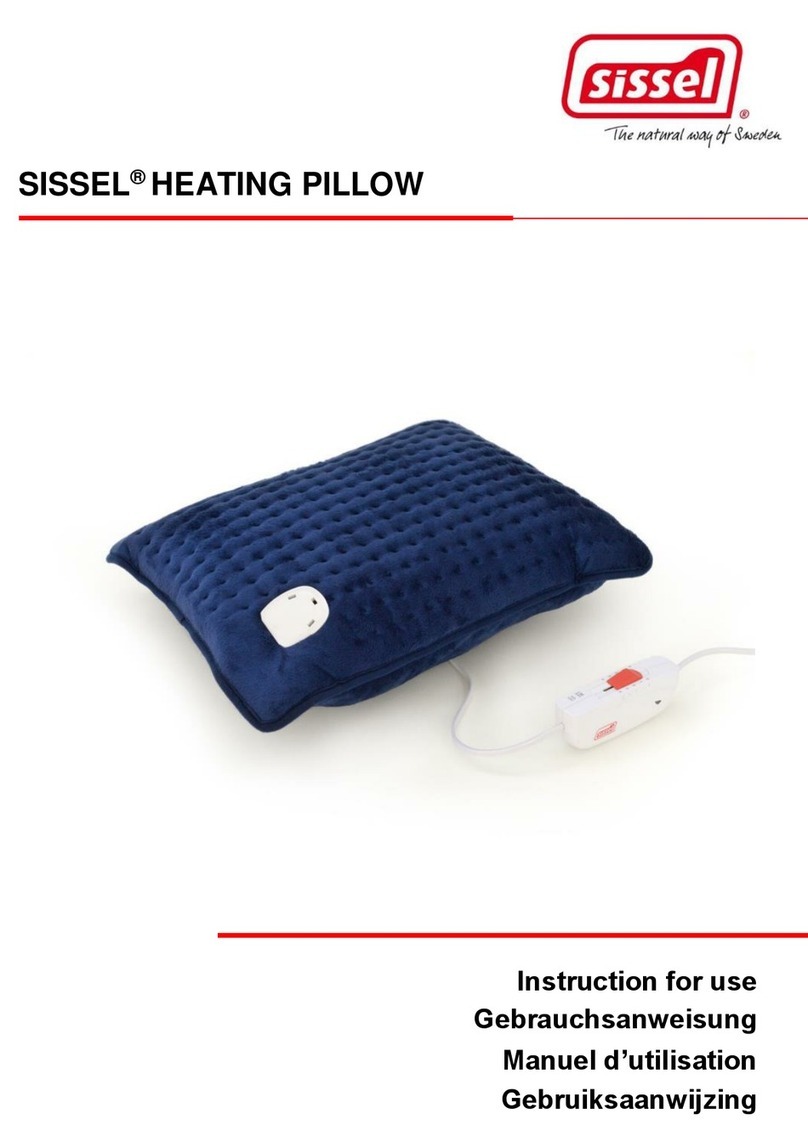 Sissel HEATING PILLOW User manual