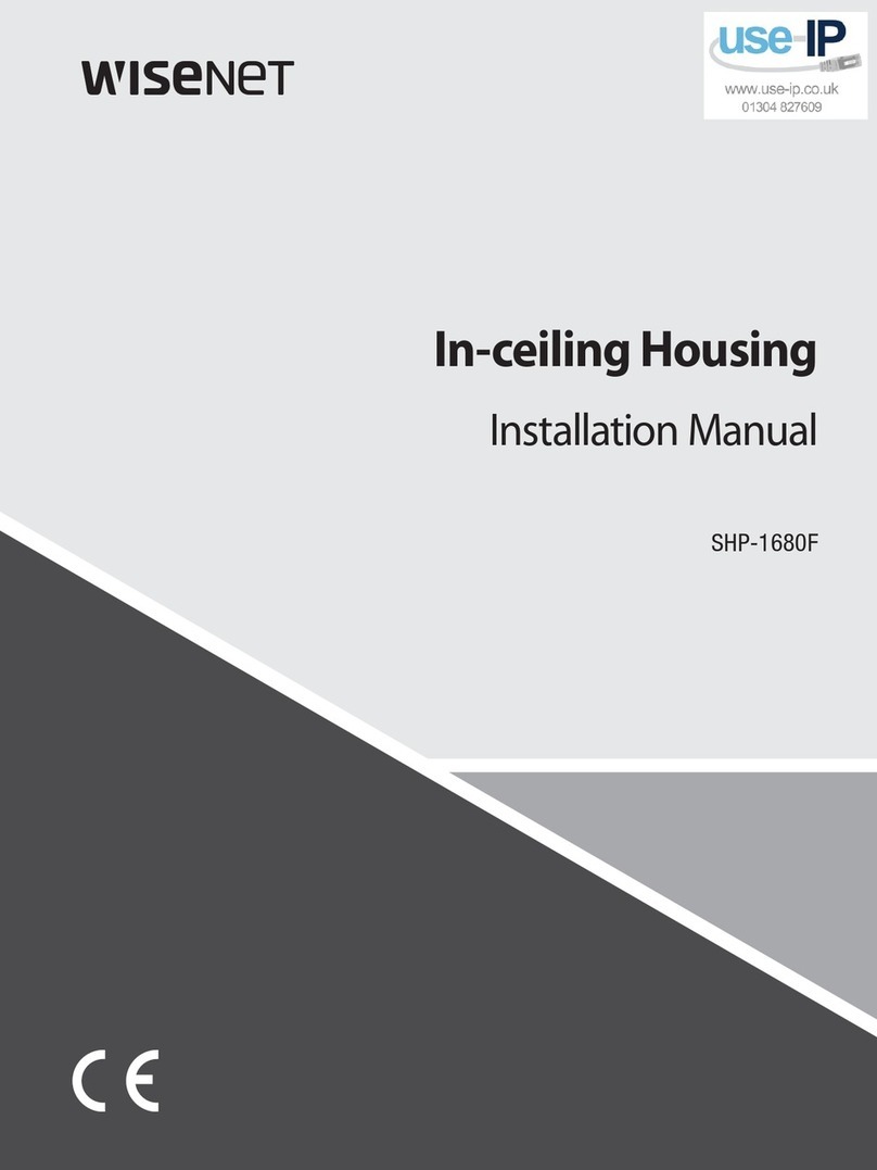 Wisenet SHP-1680F User manual
