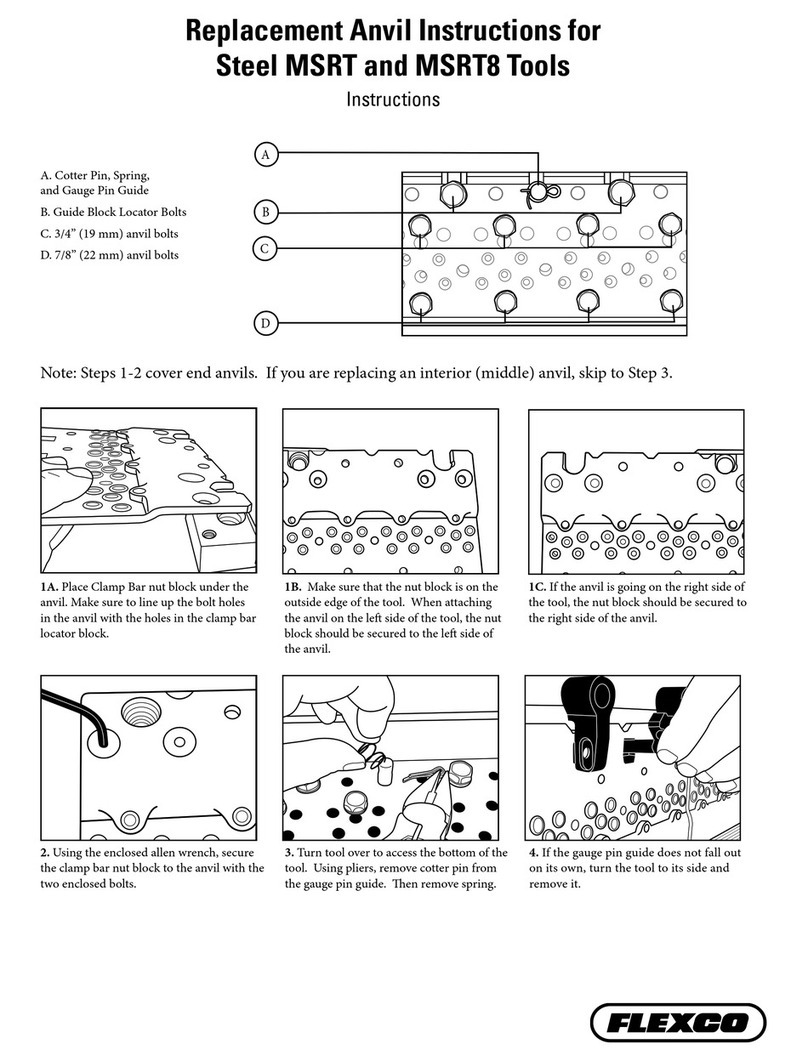 Flexco MSRT User manual
