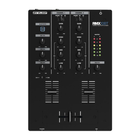 Reloop RMX 10BT User manual