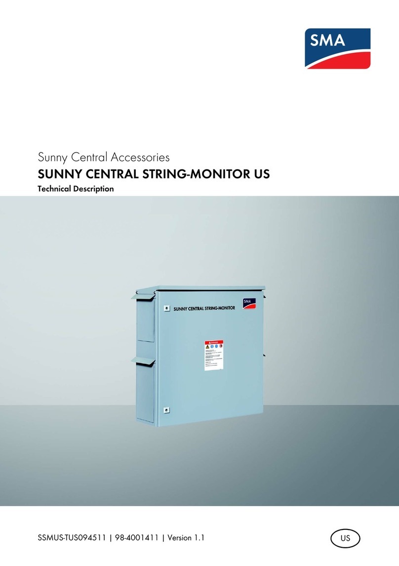 SMA SUNNY CENTRAL STRING-MONITOR US Technical description