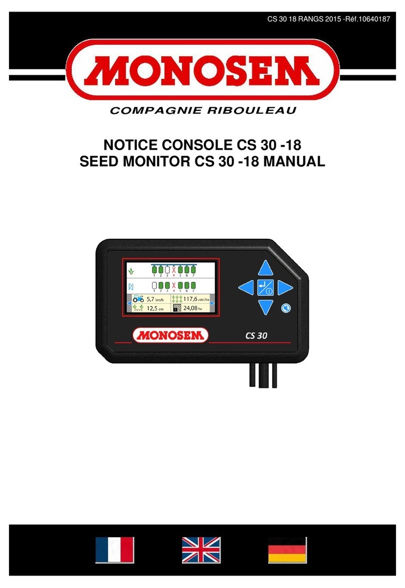 Monosem CS 30-18 manual