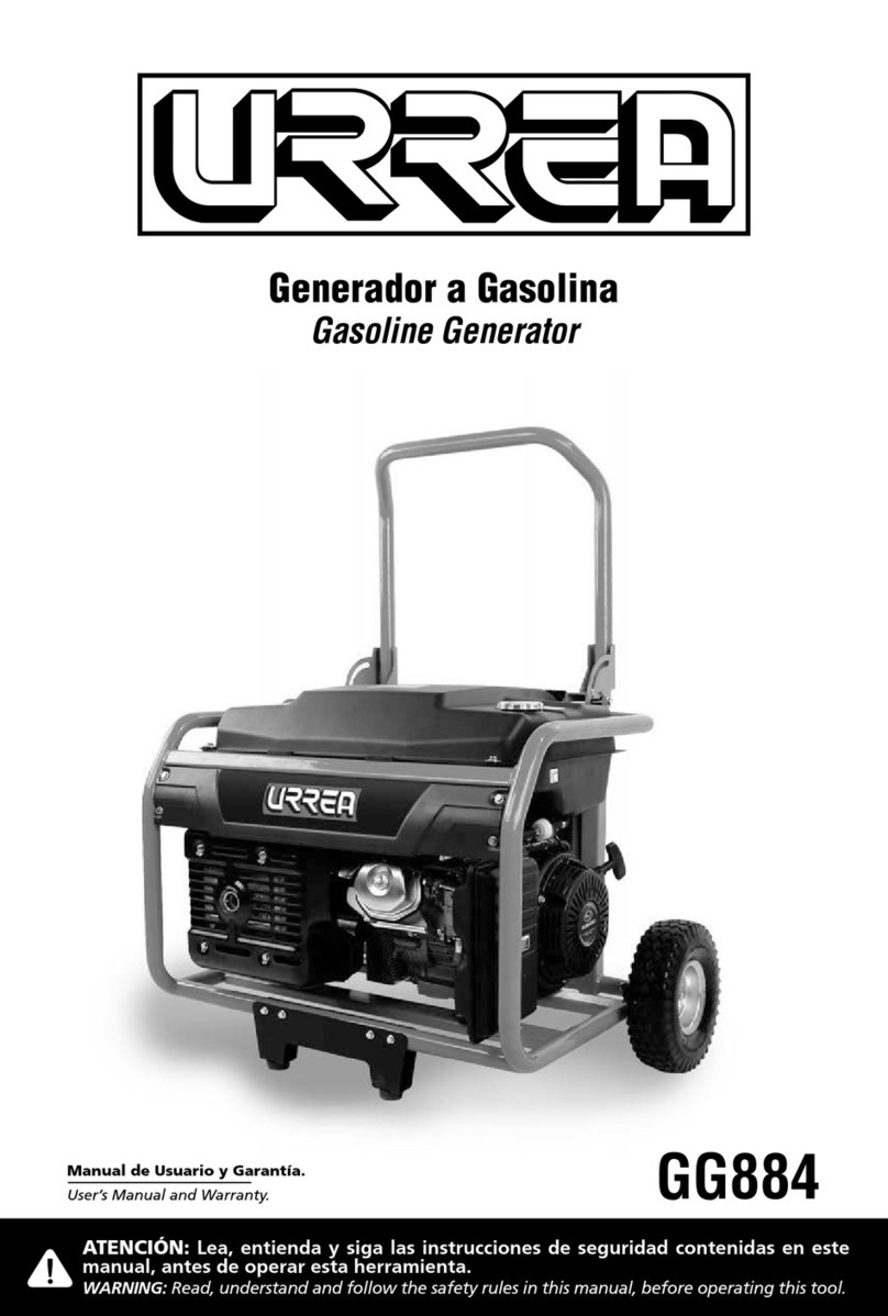 Urrea GG884 User manual and warranty Urrea GG884 User manual and warranty