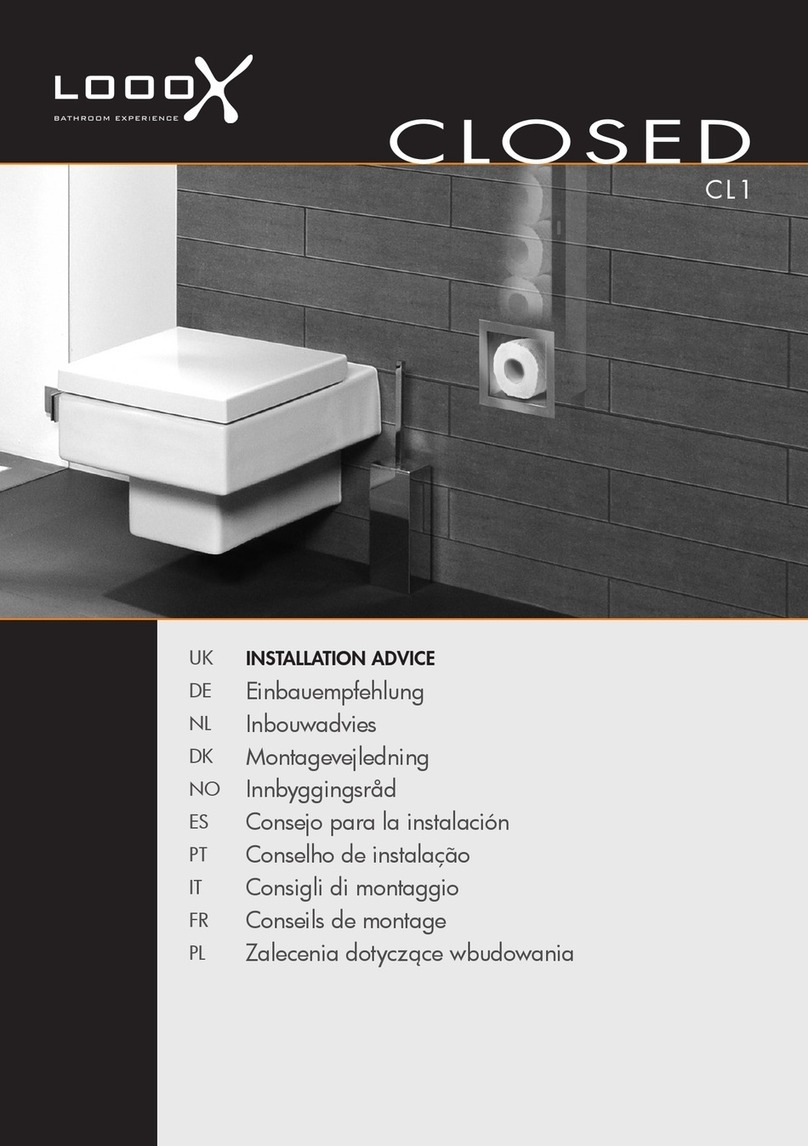 LOOOX CLOSED CL1 Installation and operating instructions