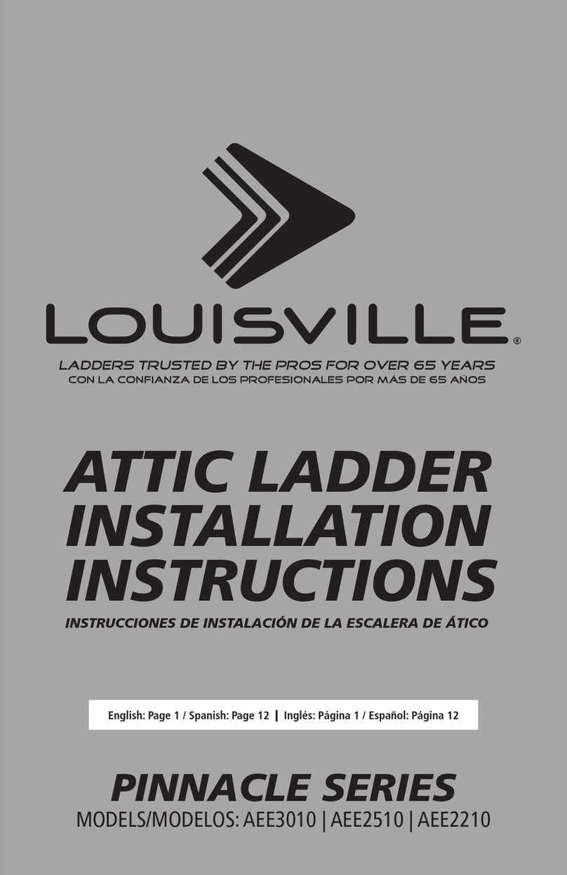 Louisville PINNACLE Series installation instructions
