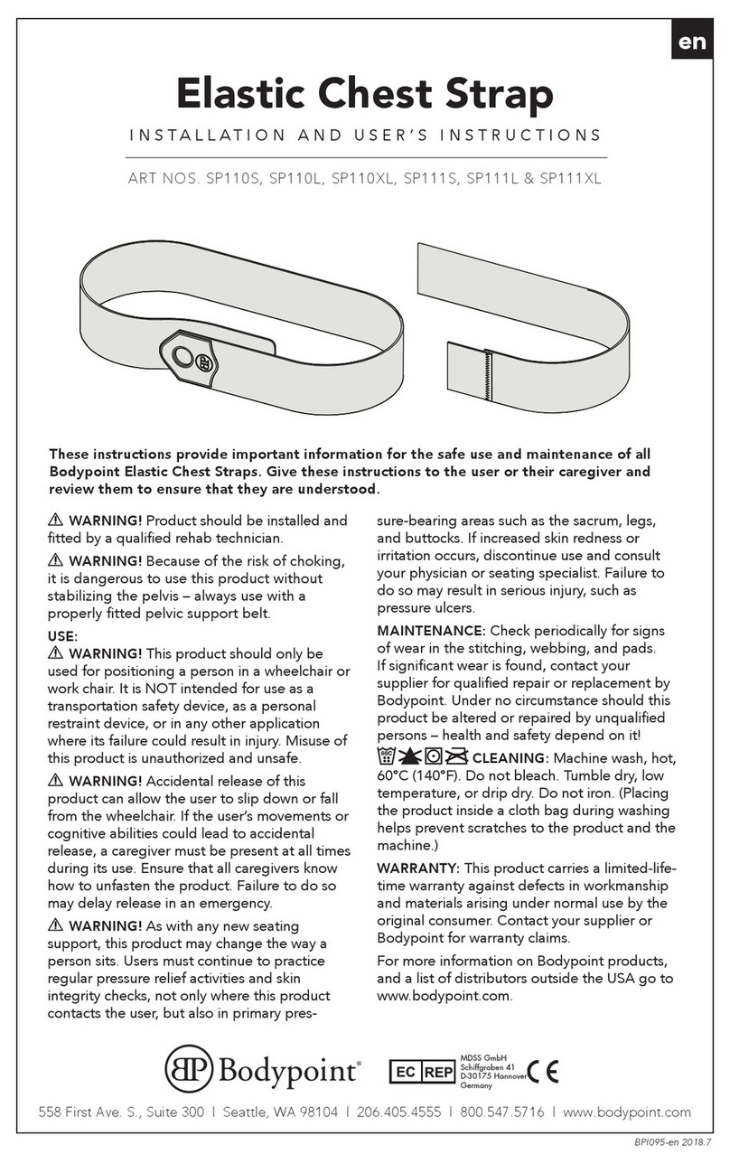 Bodypoint SP110S Guide