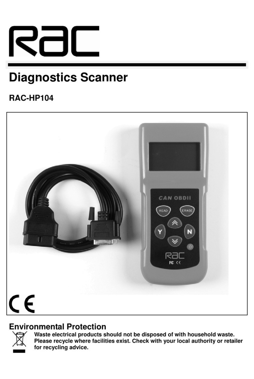 Rac RAC-HP104 manual