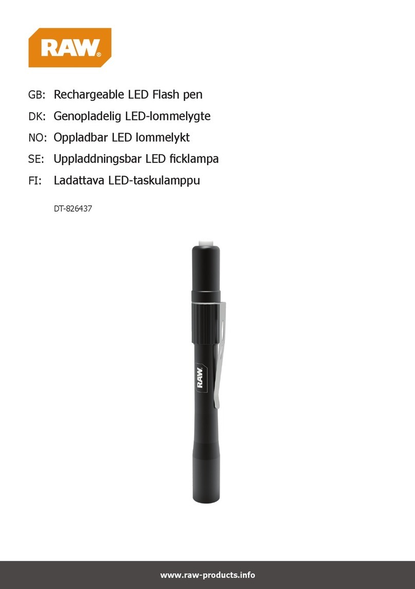 RAW DT-826437 User manual