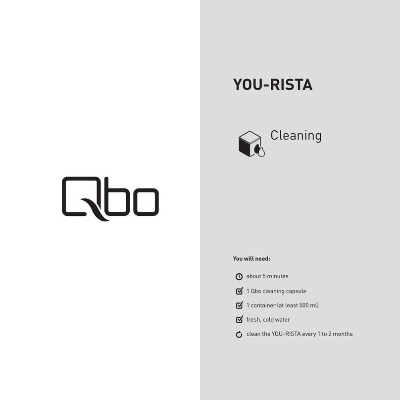 Qbo YOU-RISTA Cleaning guide