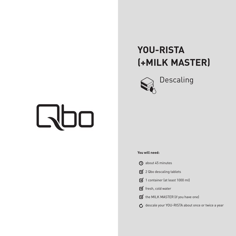 Qbo YOU-RISTA Descaling manual