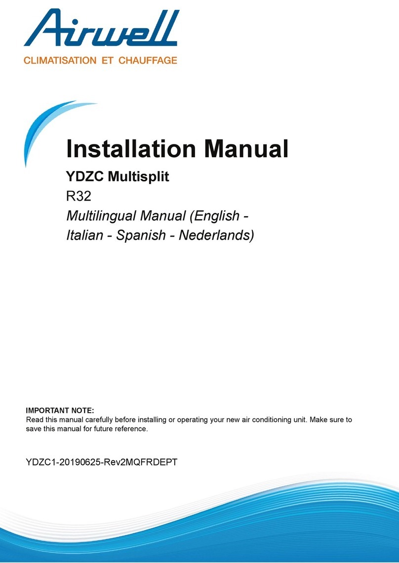 Airwell YDZC Series User manual