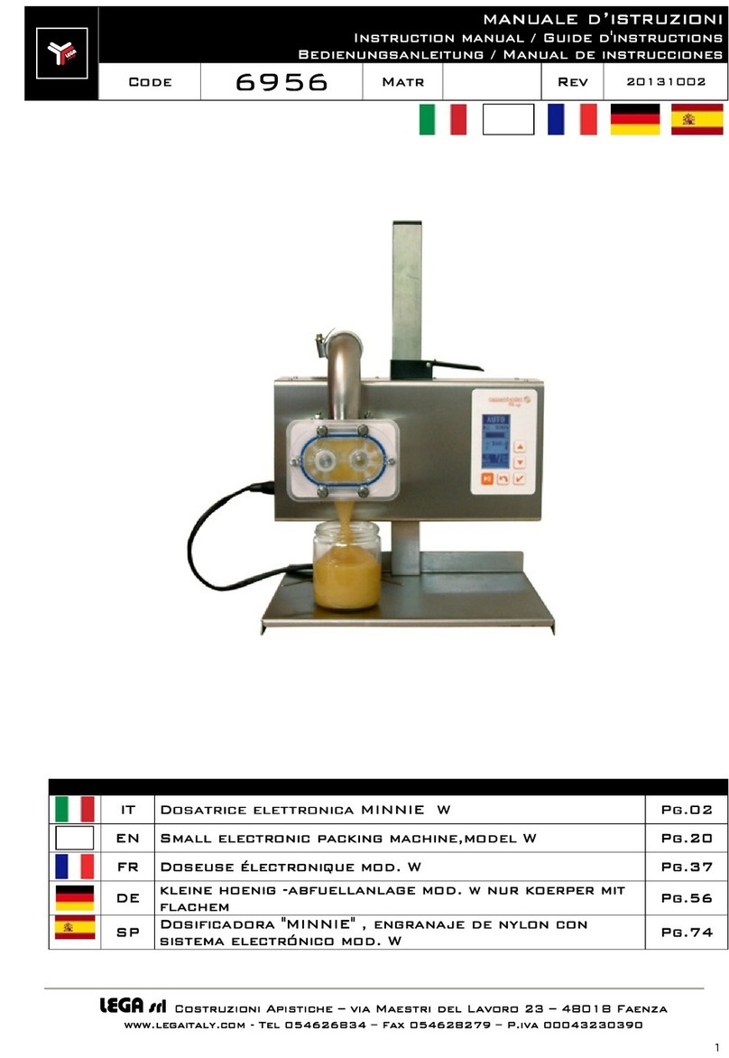 Lega W instruction manual