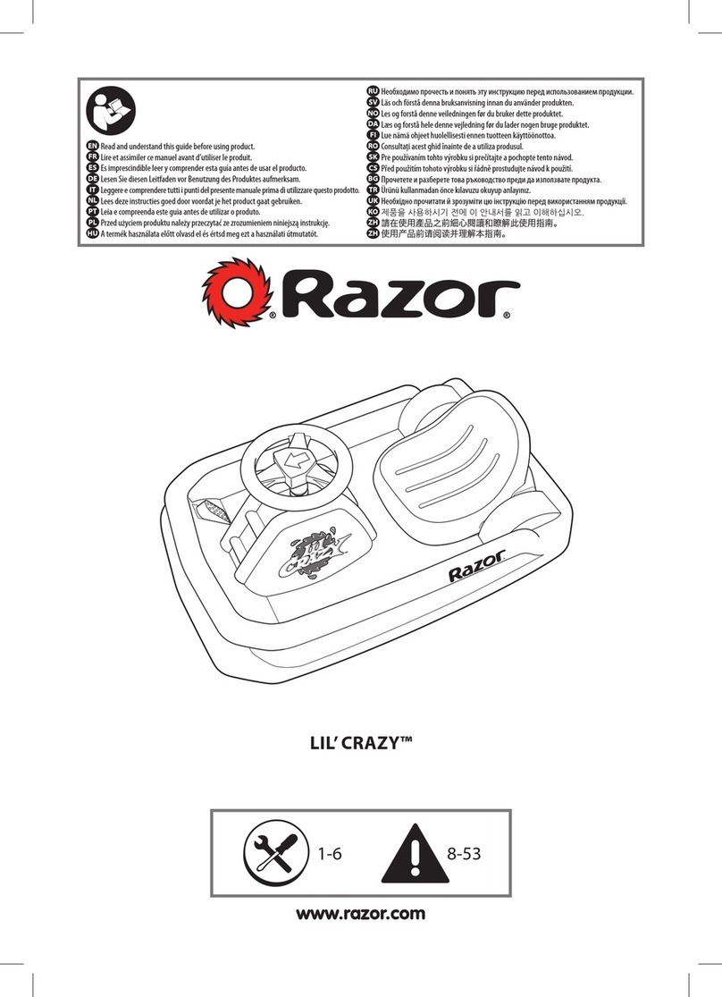 Razor LIL' CRAZY manual