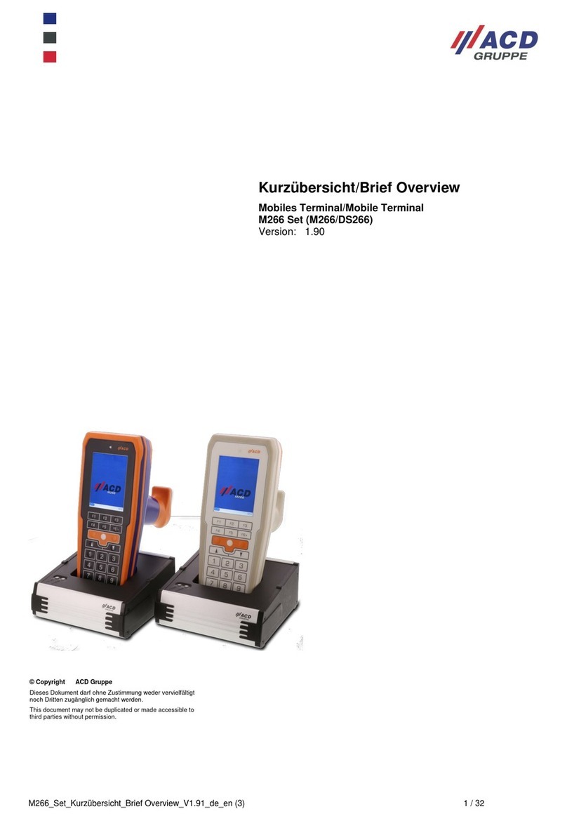 ACD GRUPPE M266 Series Brief overview