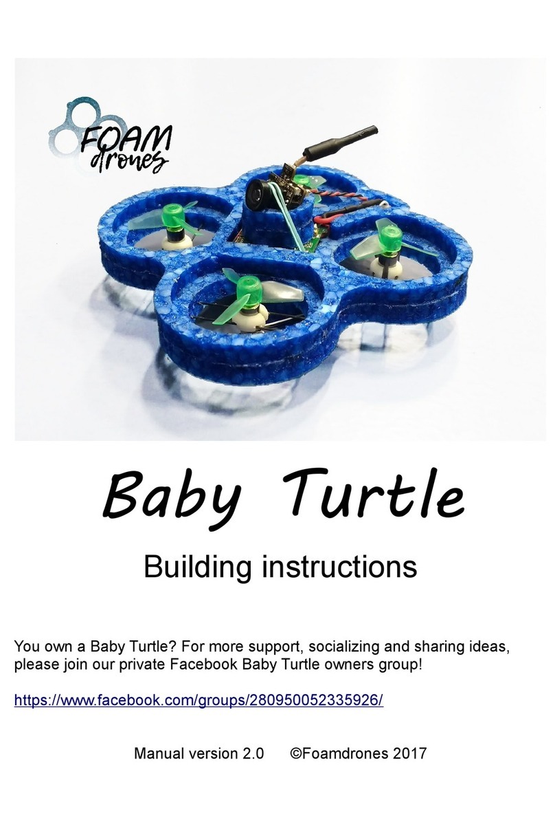 Foamdrones Baby Turtle Building instructions