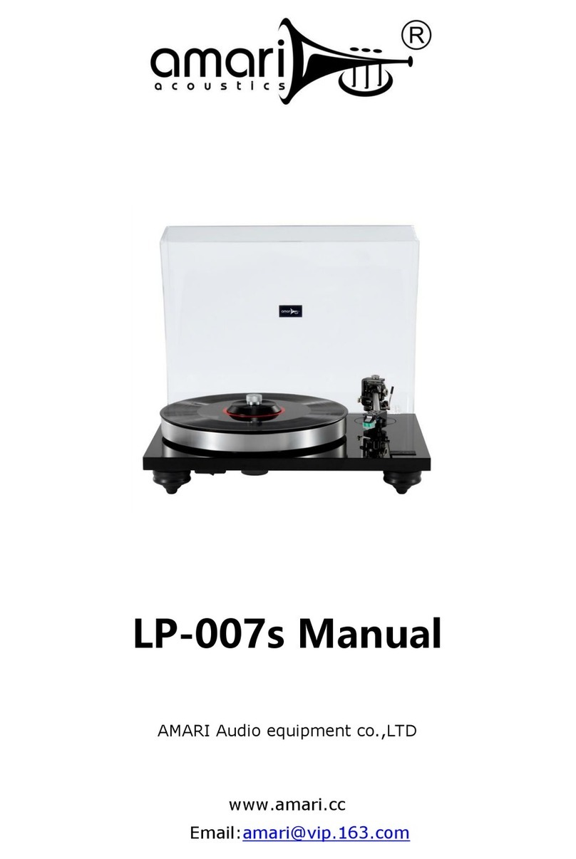 Amari Acoustics LP-007s manual