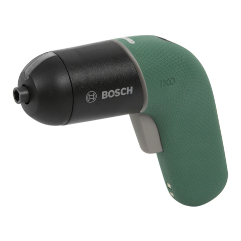 Bosch IXO User manual