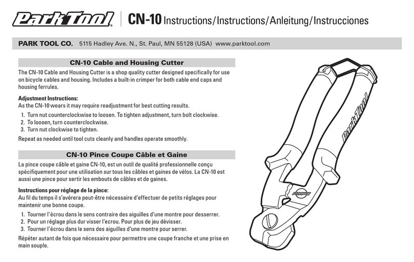 parktool CN-10 instructions