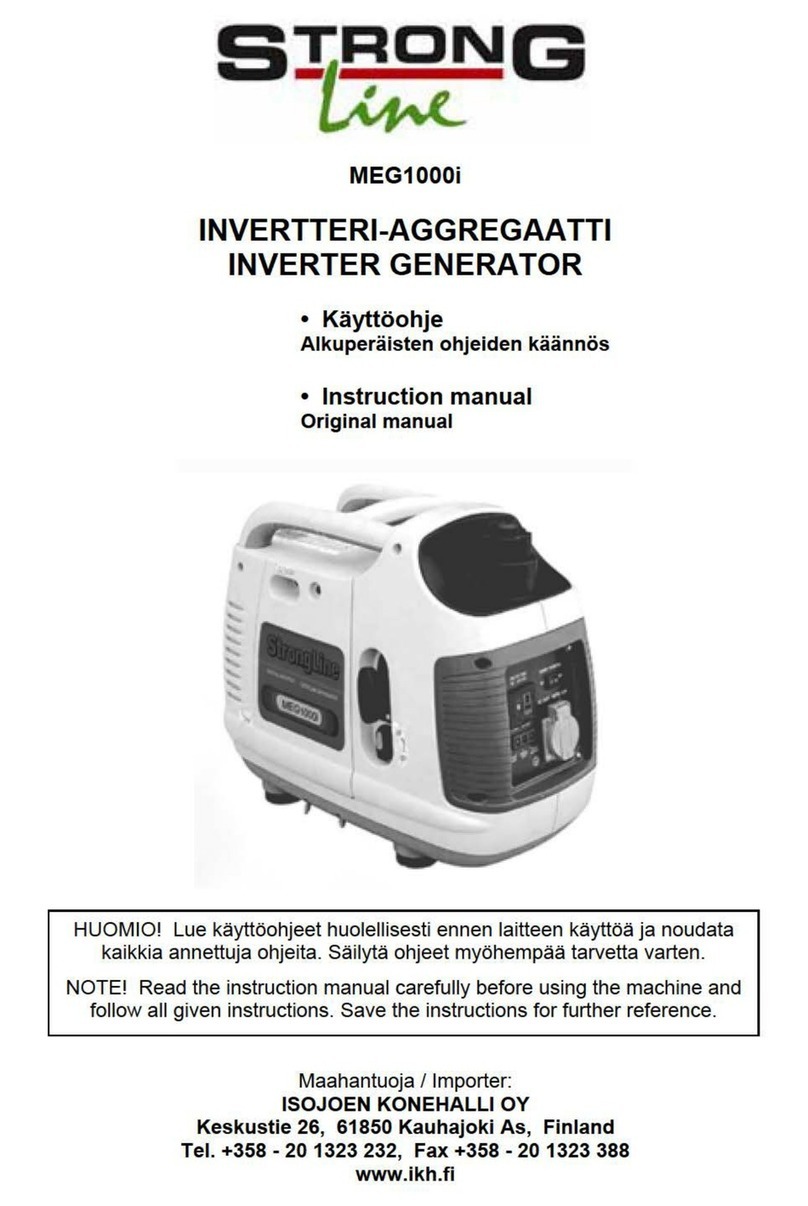 Strongline MEG1000i instruction manual