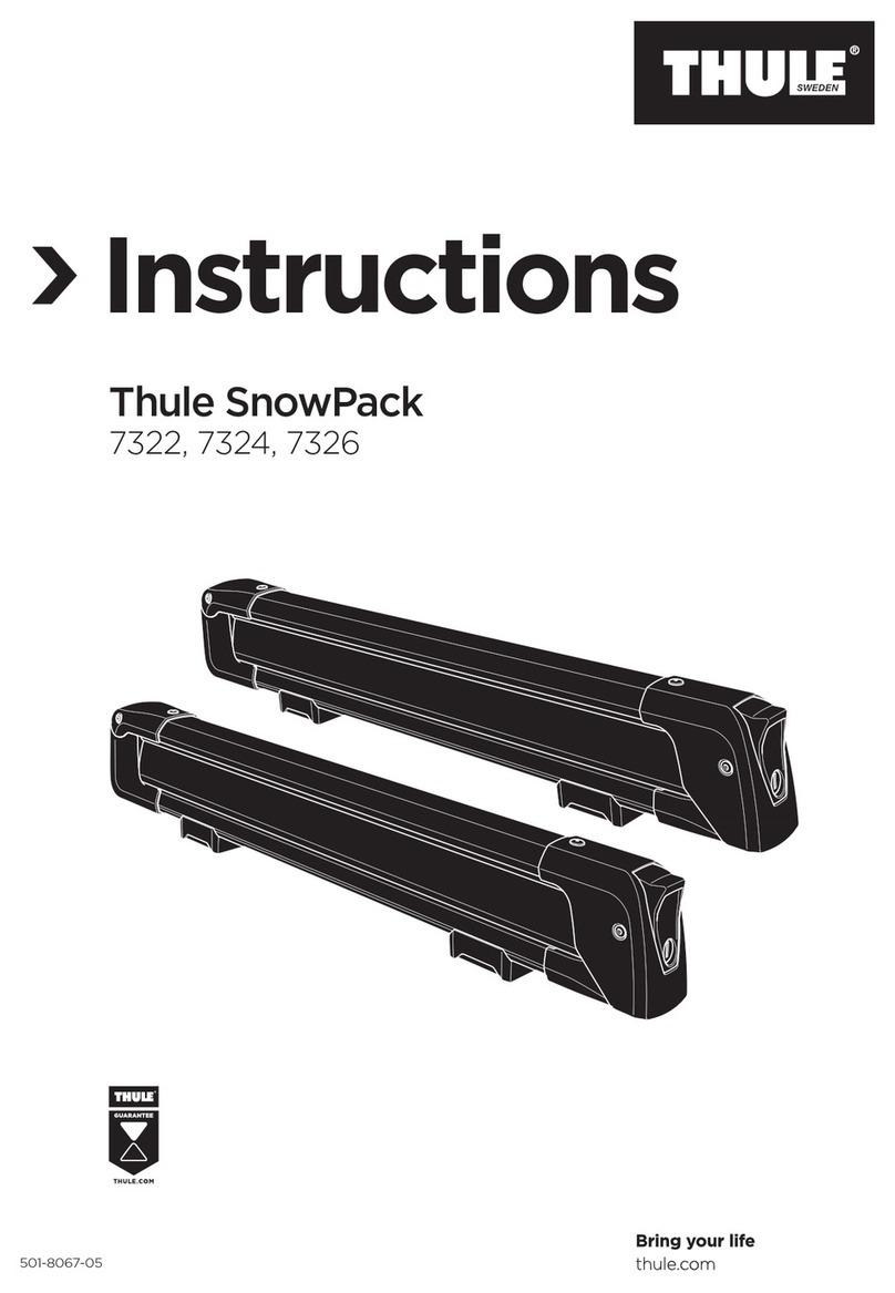 Thule SnowPack 7322 instructions