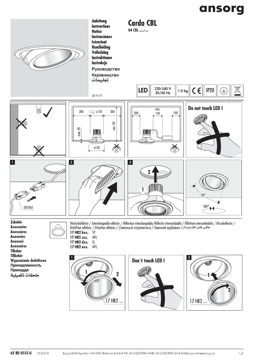 Ansorg Cardo CBL instructions