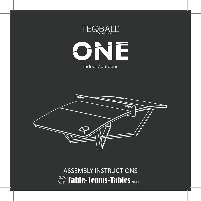 Teqball One Assembly instructions