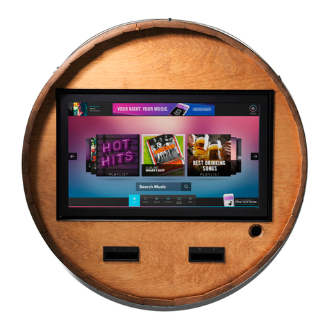 TouchTunes Fusion Music System Installation and setup guide