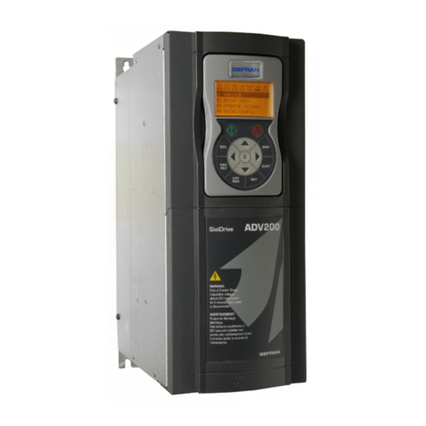 gefran SIEIDrive ADV200 Quick start up guide, Specification and installation