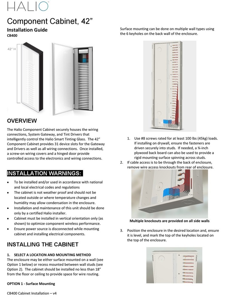 Halio CB400 installation guide