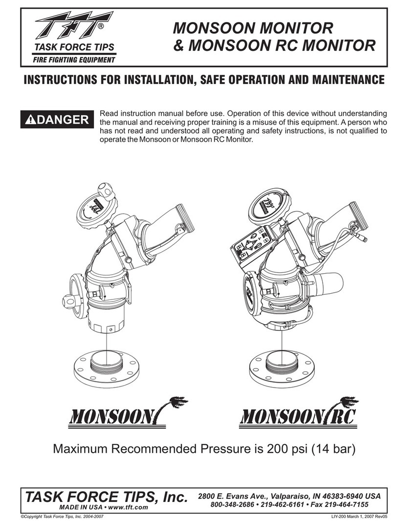 Task Force Tips MONSOON MONITOR Instructions for installation, safe operation and maintenance