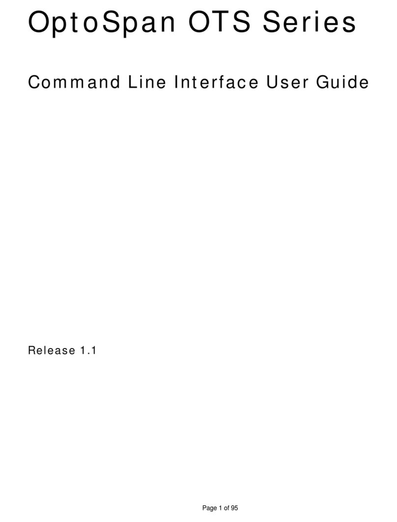 OptoSpan OTS Series user guide