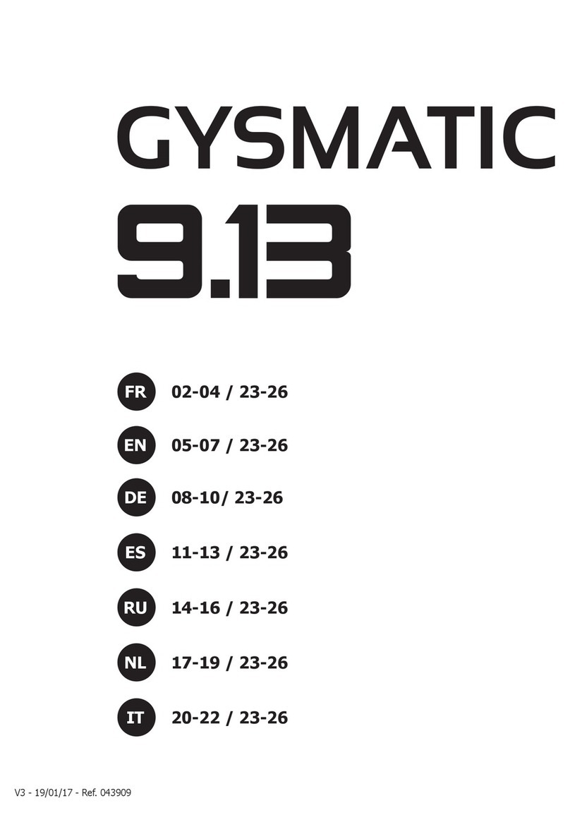 GYS GYSMATIC 9.13 manual
