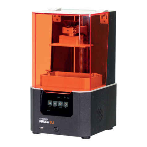 Prusa Research Original Prusa SL1 User manual