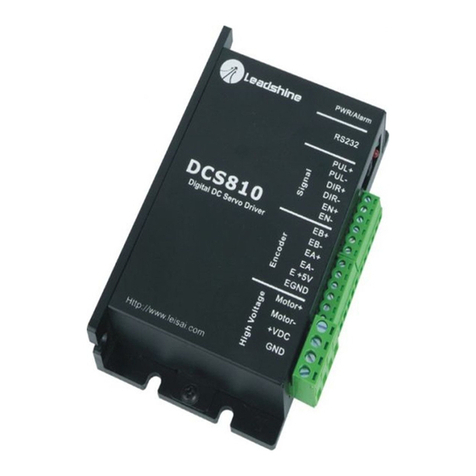 Leadshine Technology DCS810V2 user manual Leadshine Technology DCS810V2 user manual