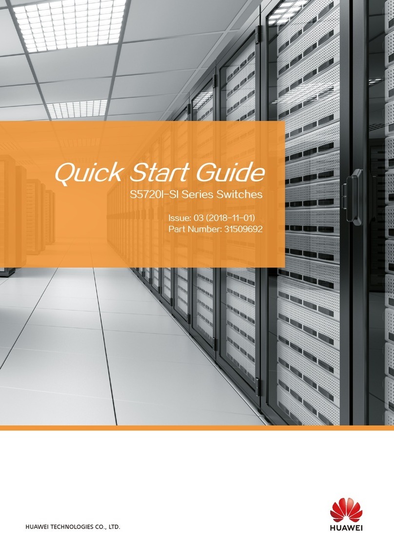 Huawei S5720I-SI Series quick start guide Huawei S5720I-SI Series quick start guide