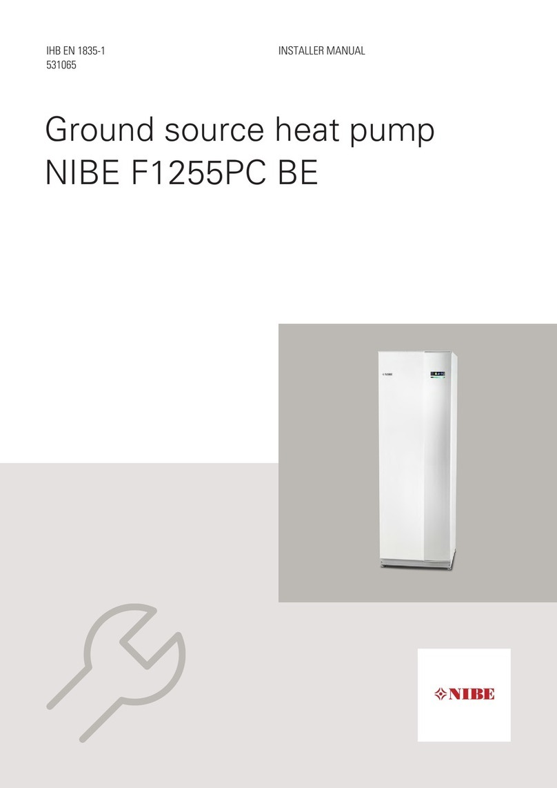 Nibe F1255PC BE Installer manual