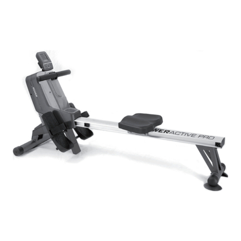 TOORX ROWER ACTIVE PRO instructions