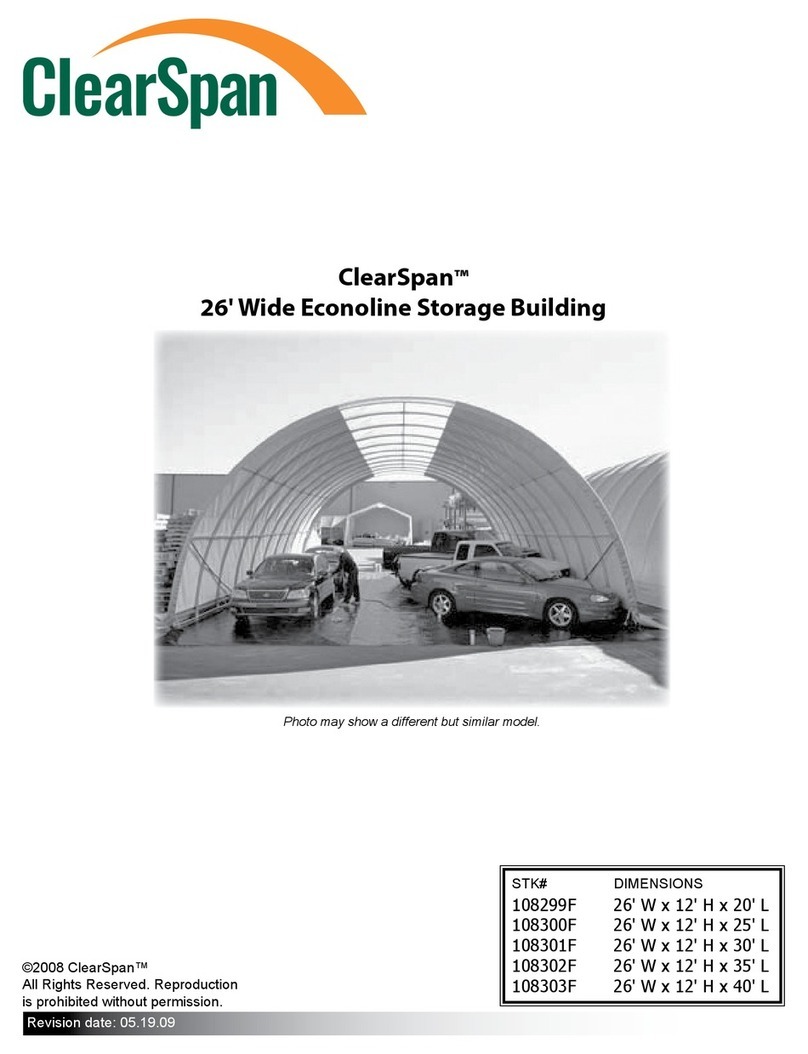 ClearSpan 108299F manual