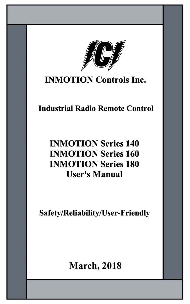 Inmotion controls 140 Series user manual