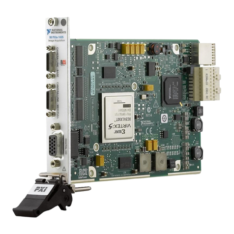 NI PXIe-1435 USER GUIDE AND SPECIFICATIONS