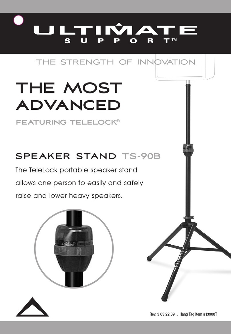 Ultimate Support TS-90B manual Ultimate Support TS-90B manual