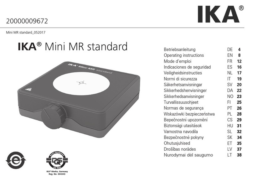 IKA Mini MR standard User manual