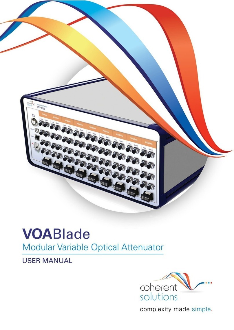 Coherent Solutions VOABlade user manual