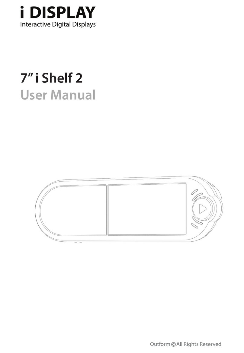 i Display i Shelf 2 User manual