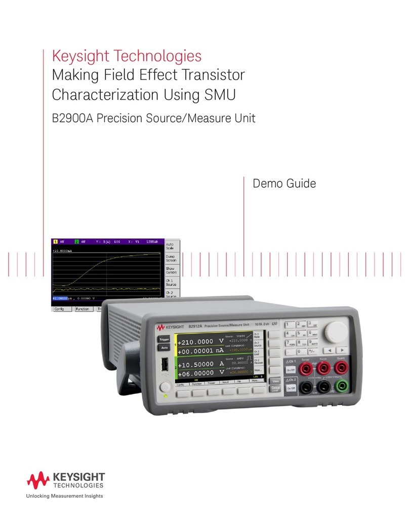 Keysight B2900A User manual Keysight B2900A User manual